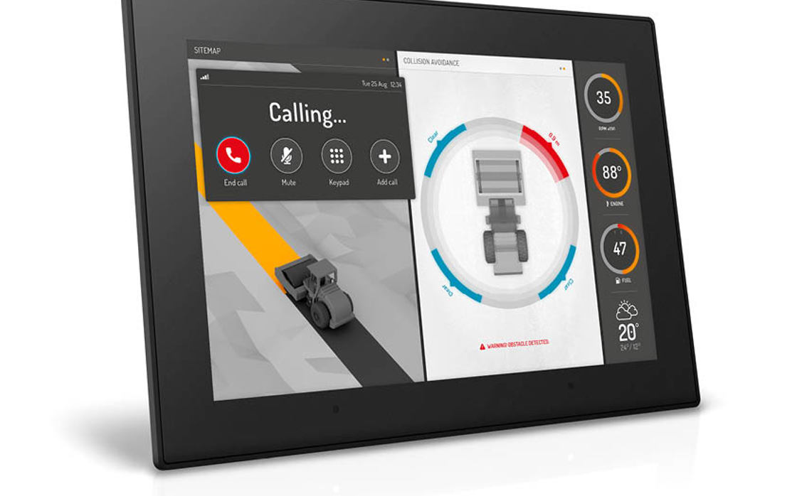 Display computer with HMI.